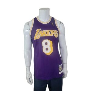 Authentic Mitchell & Ness Kobe Bryant 96-97 LA Lakers 50th Road Jersey Size 40 M